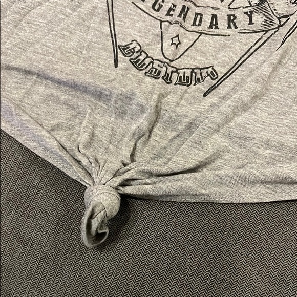 Gray graphic rock n roll tee size M - Picture 3 of 5